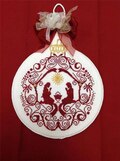 Manger Ornament - Cross Stitch Pattern