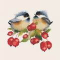 Berry Chick Chat - Cross Stitch Pattern