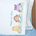 Peek A Boo Children's Pillowcase - Stamped Cross Stitch 