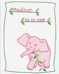 Elephant Sampler - Cross Stitch Kit