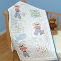 Little Boy Crib Quilt Top - Embroidery Kit