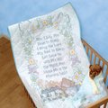 Now I Lay Me Down to Sleep Crib Quilt Top - Embroidery Kit