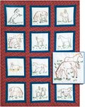 Horses 9" Quilt Square Theme - Embroidery Kit