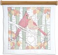 Cardinal Wall Quilt - Stamped Cross Stitch Kit