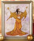 Fire Goddess - Cross Stitch Pattern