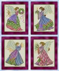 Petite Christmas Angels - Cross Stitch Pattern