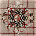 Merry Gentleman w/embellishments - Cross Stitch Pattern