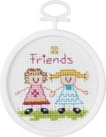Friends Mini - Beginner Cross Stitch Kit