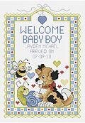 Welcome Baby Boy - Cross Stitch Kit