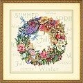 Wreath For All Seasons - Cross Stitch Kit