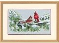 Winter Cardinals - Cross Stitch Kit