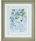 Hummingbird and Morning Glories - Cross Stitch Kit