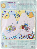 Baby ABC Bibs - Stamped Cross Stitch Kit