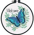 Welcome Butterfly Learn-A-Craft - Beginner Cross Stitch Kit
