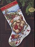 Santa's Journey Stocking - Cross Stitch Kit