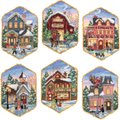 Christmas Village Ornaments - Cross Stitch Kit