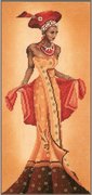 African Fashion I - Cross Stitch Kit