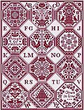 Quaker's Dozen - Cross Stitch Pattern