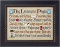 Dog Lessons for People - Cross Stitch Pattern