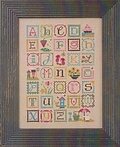 Summer Alphabet (with Embellishments) - Cross Stitch Pattern