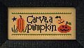 Halloween Rules - Carve a Pumpkin/Stay Up Late