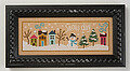 Snowy Day - 6 Fat Men Series - Cross Stitch Pattern