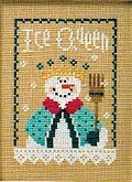 6 Snow Belles - Ice Queen - Cross Stitch Pattern