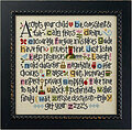 ABCs of Parenting - Cross Stitch Kit