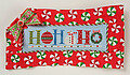 Ho Ho Ho in a Row Quick-It - Cross Stitch Pattern