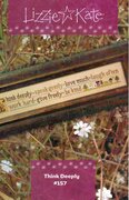 Think Deeply - Cross Stitch Pattern