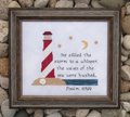 Lighthouse Psalm - Cross Stitch Pattern