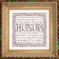 Building Blocks - Honor - Cross Stitch Pattern