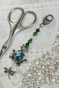 Little Frog Scissor Fob