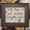 Dog Hair - Cross Stitch Pattern
