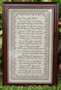 Morning Prayer - Cross Stitch Pattern