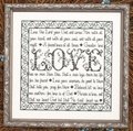 Building Blocks - Love - Cross Stitch Pattern