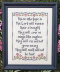 Hope in the Lord - Cross Stitch Pattern