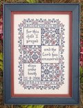 For This Child - A Birth Sampler
