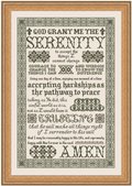 Serenity Prayer - Cross Stitch Pattern
