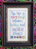 A Very Faint Line - Cross Stitch Pattern
