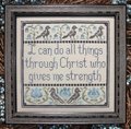 I Can Do All Things - Cross Stitch Pattern