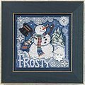 Frosty Snowman - Cross Stitch Kit