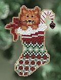 Kitty's Stocking - Cross Stitch Kit