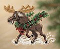 Merry Moose (beaded kit)