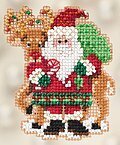 Santa & Rudolph (Beaded Kit)