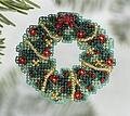 Holly Wreath 2006 (Beaded Kit)