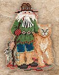 Canyon Santa - Cross Stitch Kit