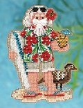 Hawaii Santa - Cross Stitch Kit