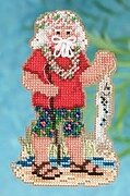 Tahiti Santa - Cross Stitch Kit