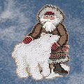 Nunavut Santa - Arctic Circle Santas - Cross Stitch Kit